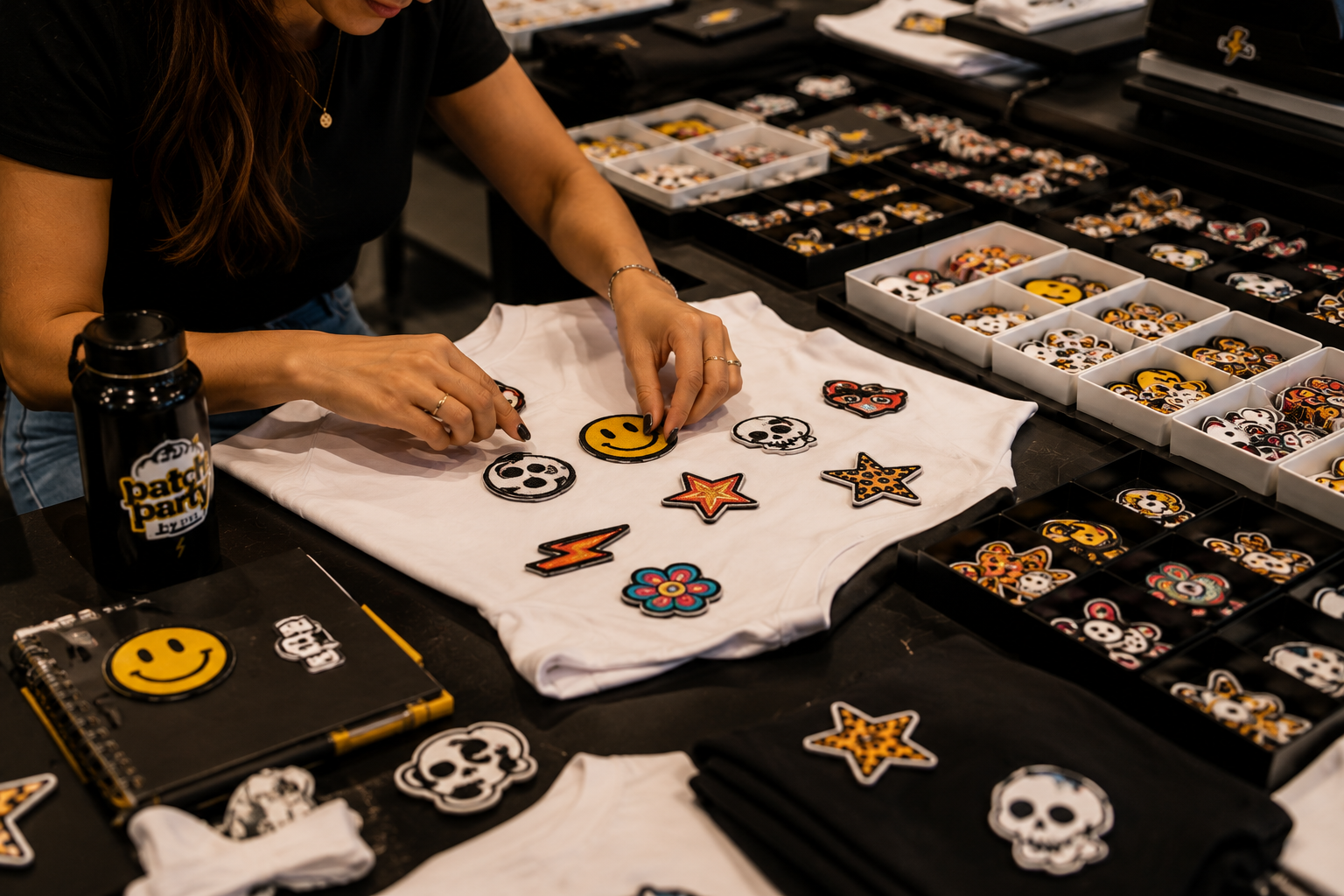 Proceso de aplicación de diseño en vivo