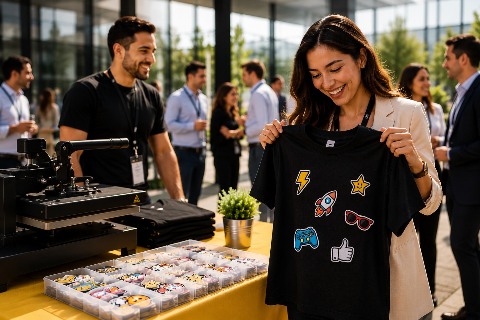 Activación corporativa de personalización en vivo
