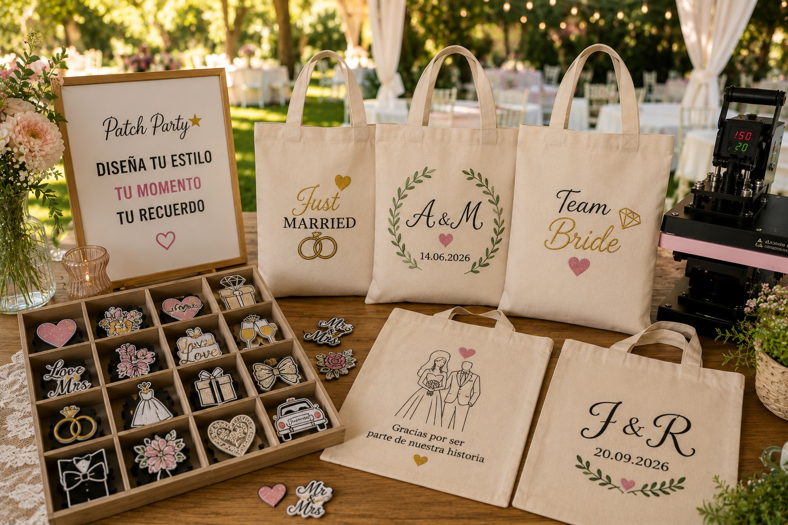 Tote bags personalizadas para celebraciones